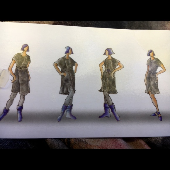 NICHE Nilgun Derman origami tunic dress NWT - Picture 5 of 5